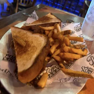 Smoked Brisket Burnt Ends Melt