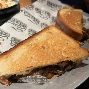 Brisket Melt Sandwich