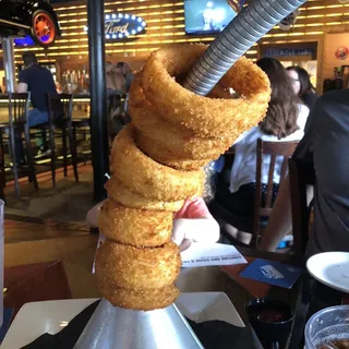 Giant Funnel Tower of Jumbo Piston Onion Rings