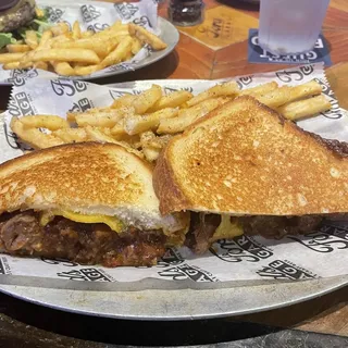 Smoked Brisket Burnt Ends Melt