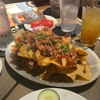BBQ Pork Nachos