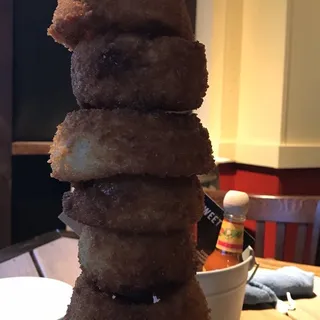 Giant Funnel Tower of Jumbo Piston Onion Rings