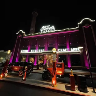 Exterior of Fords Garage