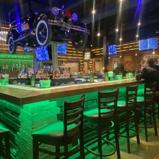 Bar area