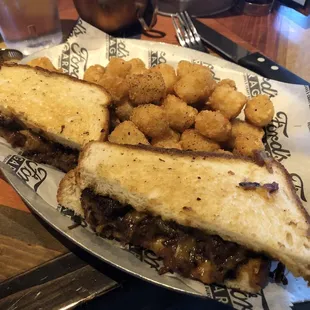 Burnt End Brisket Sandwich