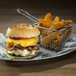 Double Stack Roadster Burger
