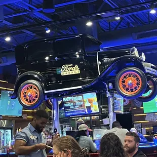Inside restaurant