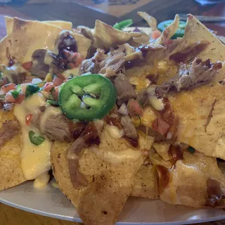 BBQ Pork Nachos