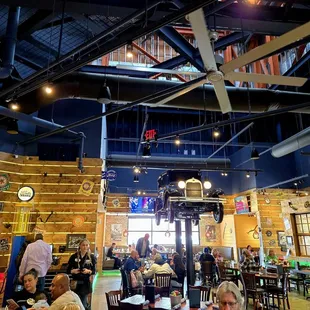 Organized clean dining room