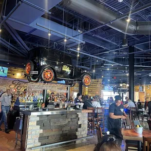 Ford garage interior