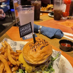 American Standard Burger