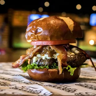 Black &amp; Bleu Burger
