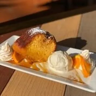 dessert, food