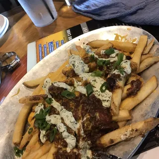 Black Angus Chili Cheese Wedge Fries