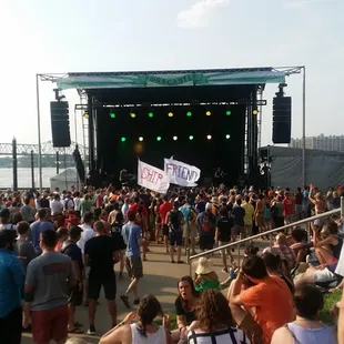 WFPK Stage (and Ship Friend)