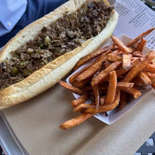 Large cheesesteak