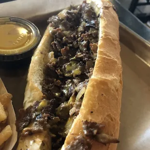 Philly cheesesteak