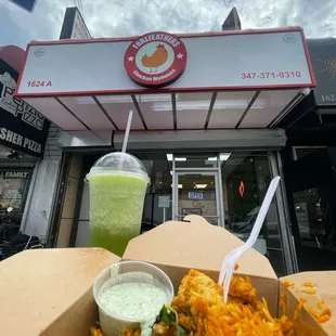 A unique combination of biryani and tenders. Modern take on biryani. Loved it. Must try!!!