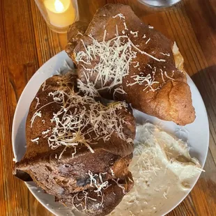 Black Pepper and Gruyere Popovers