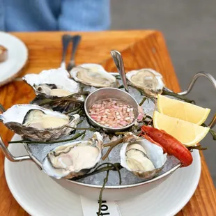 Oysters - half a dozen