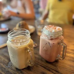 Red Velvet Latte &amp; Orange Blossom Latte