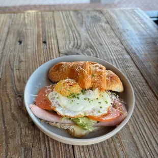 Morning Breakfast Croissant