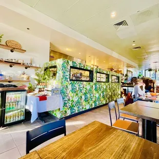 the interior of a restaurant