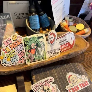 Super cute stickers, I regret not buying one of each.