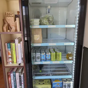 Drinks and other items for sale