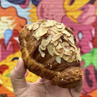 v tasty almond croissant