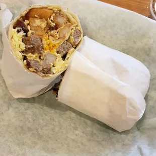 Forest Cafe Breakfast Burrito