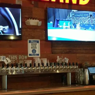 Bar selection and entertainment