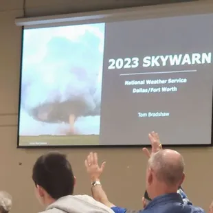National Weather Service Tarrant County SKYWARN training 2023