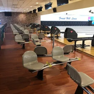 Social distancing in each lane area!