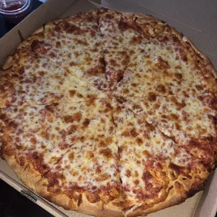 a pizza in a box