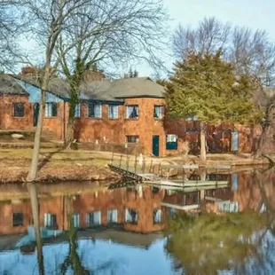 1920s Governors Mansion overlooking Forest Lake.