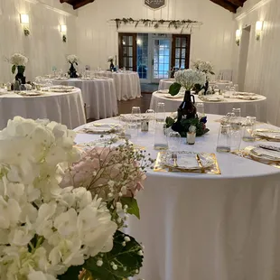 Indoor and outdoor banquet facilities