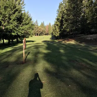 Tee box from hole 4 (9 hole version of course)
