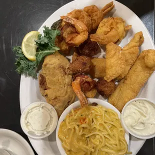 Seafood platter