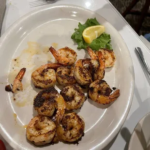 Grilled Shrimp Alfredo