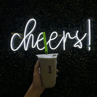 Chocolate mint shake