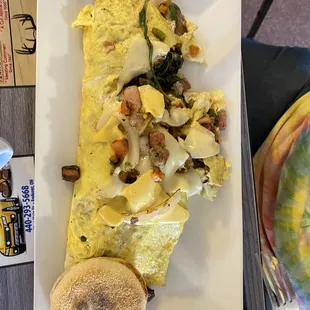 Also omelette I believe.
