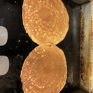 Crazy big pancakes
