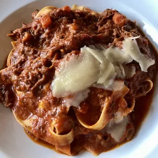 Short rib pasta