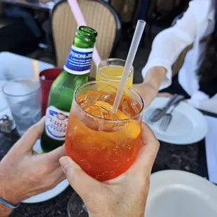 oysters and mussels, drink