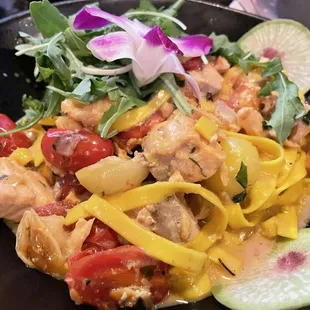Healthy Salmon Pasta