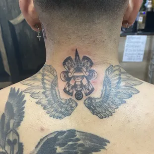 Aztec third eye (Nahui Ollin)