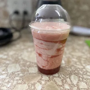 Strawberry cream shake