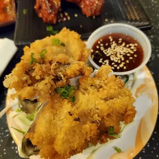 Deep-Fried Oysters