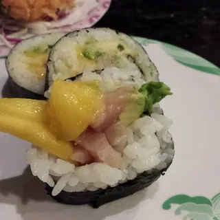 Golden Hamachi Roll